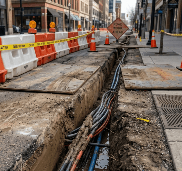 Slot Trenching Service Jackson, MI