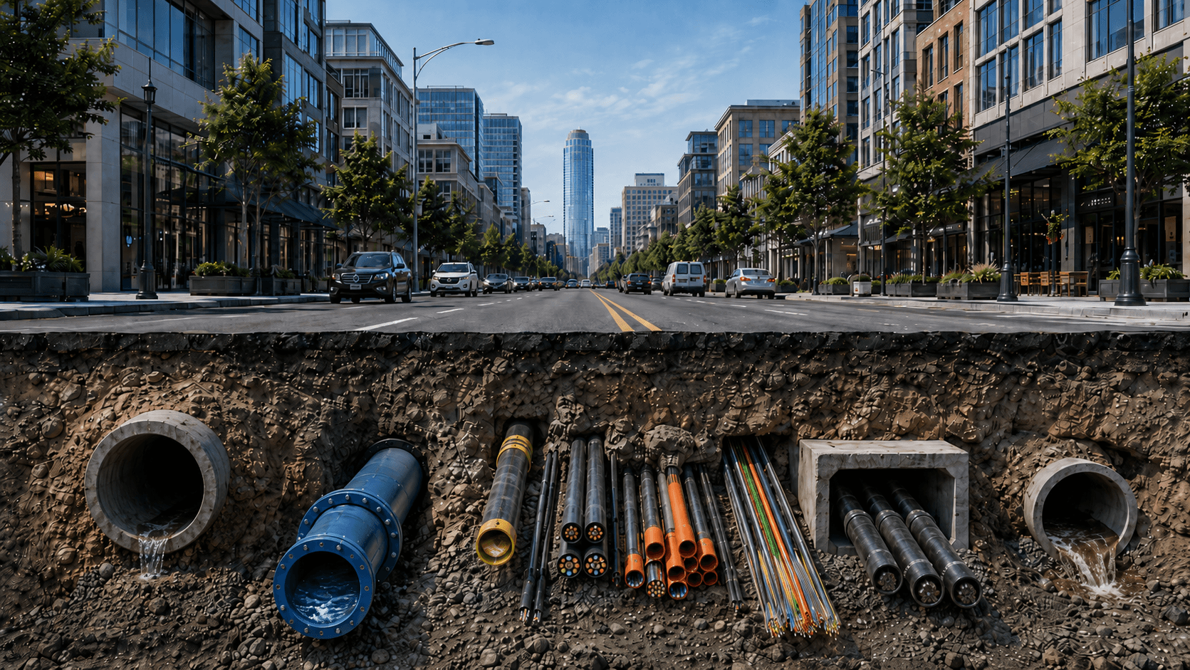 city underground infrastructure